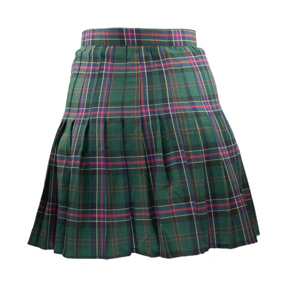 Vintage Green Mid Length Kilt - Picture 2 of 3